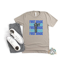 Load image into Gallery viewer, 1st Grade Shirt | Back To School Shirt | 1st Day Of School | Boys 1st Grade Shirt | First Grade Shirt | 1st Grade Boy | Boys School Shirt