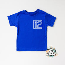 Load image into Gallery viewer, 12th Birthday Shirt | Birthday Shirt Boy | 12 Birthday Shirt | Boys 12th Birthday | Birthday Party Shirt | Twelve Birthday | Twelve Shirt