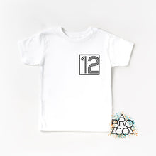 Load image into Gallery viewer, 12th Birthday Shirt | Birthday Shirt Boy | 12 Birthday Shirt | Boys 12th Birthday | Birthday Party Shirt | Twelve Birthday | Twelve Shirt