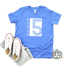 Load image into Gallery viewer, 5 Block Birthday Tee
