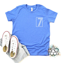Load image into Gallery viewer, 7th Birthday Shirt