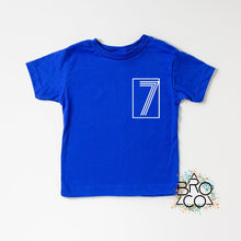 Load image into Gallery viewer, 7th Birthday Shirt