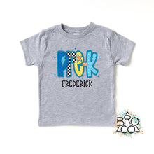 Load image into Gallery viewer, Personalized Shirt - Prek School Shirt - Back To School Shirt - First Day Of School - Boys Prek Shirt - Prek Shirt Boy - Trendy School Tee
