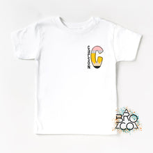 Load image into Gallery viewer, Back To School Shirt - Personalized Shirt - Pencil Name Shirt - Personalized Back To School Kids Shirt - First Day Of School - Pencil Tee