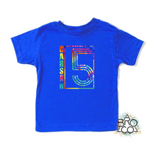 Load image into Gallery viewer, 5th Birthday Personalized Tie Dye Shirt