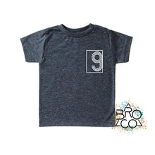 Load image into Gallery viewer, 9th Birthday Shirt