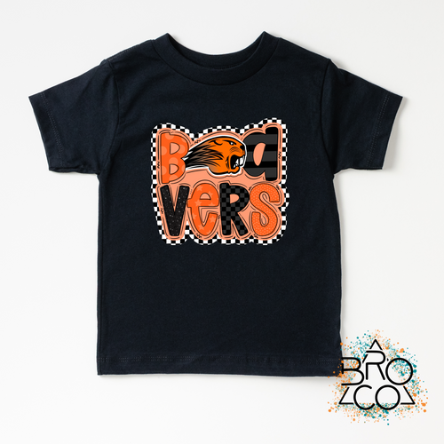 BEAVERS - Black Tshirt