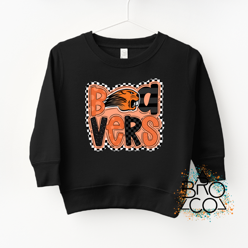 BEAVERS - Black Crewneck Sweatshirt