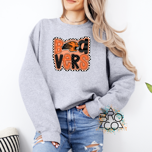 BEAVERS - Grey Crewneck Sweatshirt