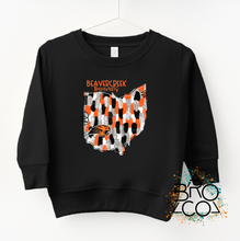 Load image into Gallery viewer, Beavercreek Beavers - Black Crewneck Sweatshirt