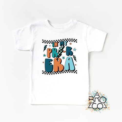 In My Pre-K Era Shirt - Boys PreK Tshirt - 1st Day Of School - First Day Of School - Boys PreK Shirt - PreK Shirt For Boy