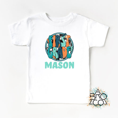 Personalized First Grade Shirt
