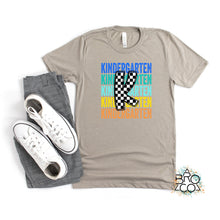 Load image into Gallery viewer, Kindergarten Shirt | Back To School Shirt | 1st Day Of School | Boys Kindergarten Tee | Boy First Day Shirt | Boys Back To School