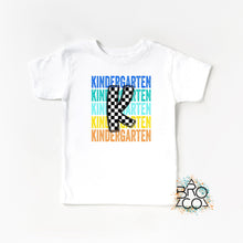 Load image into Gallery viewer, Kindergarten Shirt | Back To School Shirt | 1st Day Of School | Boys Kindergarten Tee | Boy First Day Shirt | Boys Back To School