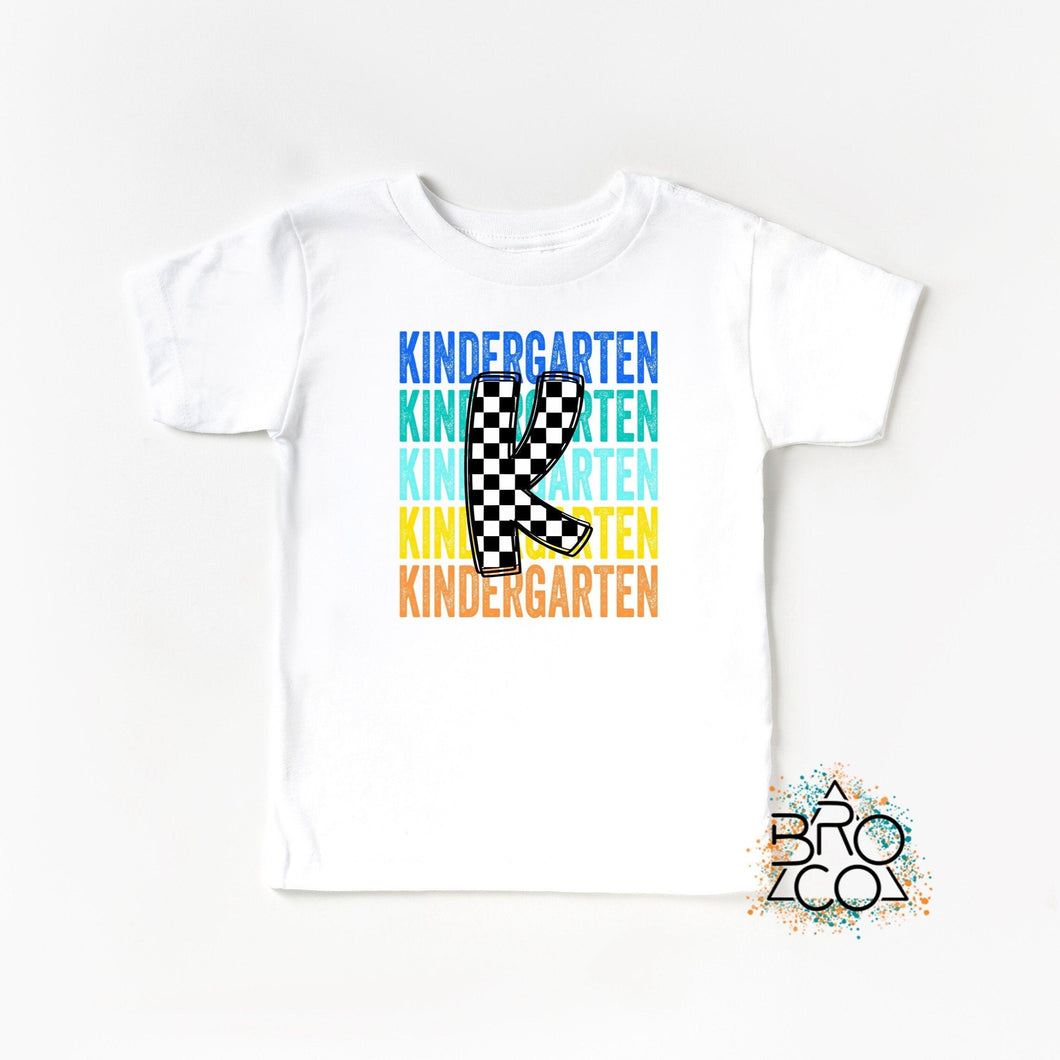Kindergarten Shirt | Back To School Shirt | 1st Day Of School | Boys Kindergarten Tee | Boy First Day Shirt | Boys Back To School