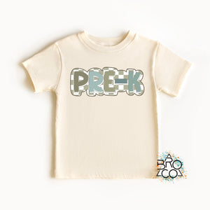 Pre K Shirt | Back To School Shirt | 1st Day Of School | Pre K Shirt Boy | Boys School Shirt | Toddler School Shirt | PreK Shirt