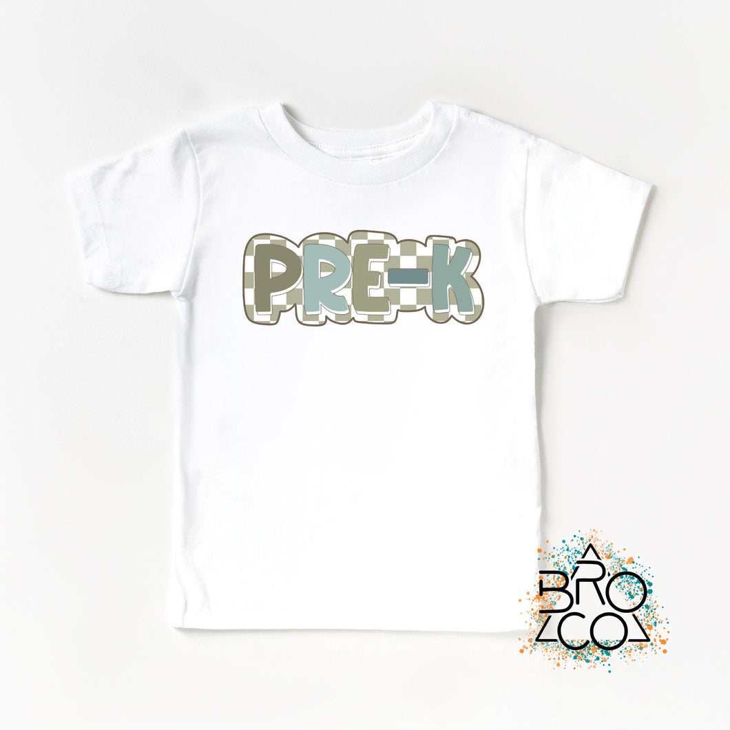 Pre K Shirt | Back To School Shirt | 1st Day Of School | Pre K Shirt Boy | Boys School Shirt | Toddler School Shirt | PreK Shirt