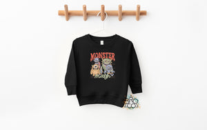 Halloween Sweatshirt | Halloween Crewneck | Boys Halloween Shirt | Toddler Halloween | Monster Mash Shirt | Spooky Vibes Shirt