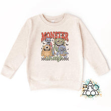 Load image into Gallery viewer, Halloween Sweatshirt | Halloween Crewneck | Boys Halloween Shirt | Toddler Halloween | Monster Mash Shirt | Spooky Vibes Shirt