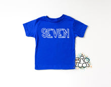 Load image into Gallery viewer, 7th Birthday Shirt