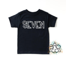 Load image into Gallery viewer, 7th Birthday Shirt