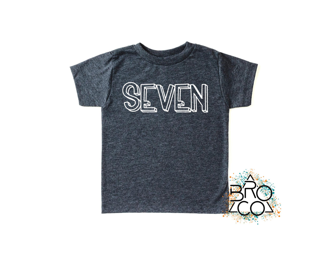 7th Birthday Shirt