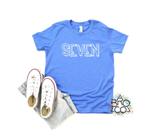 7th Birthday Shirt
