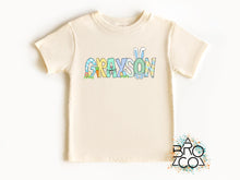 Load image into Gallery viewer, Personalized Easter Tee - Boy Easter T-shirt - Custom Easter Shirt - Easter Name Tee - Personalized Easter Gift