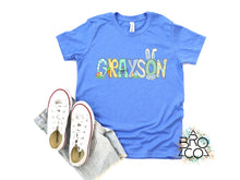 Load image into Gallery viewer, Personalized Easter Tee - Boy Easter T-shirt - Custom Easter Shirt - Easter Name Tee - Personalized Easter Gift