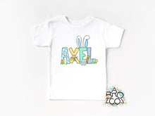 Load image into Gallery viewer, Personalized Easter Tee - Boy Easter T-shirt - Custom Easter Shirt - Easter Name Tee - Personalized Easter Gift