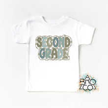 Load image into Gallery viewer, Second Grade Shirt - Back To School Shirt - First Day Of School - Boys School Tee - 2nd Grade Tshirt - Kids School Shirt
