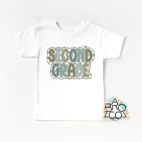 Second Grade Shirt - Back To School Shirt - First Day Of School - Boys School Tee - 2nd Grade Tshirt - Kids School Shirt