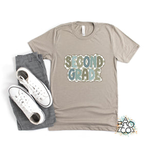 Second Grade Shirt - Back To School Shirt - First Day Of School - Boys School Tee - 2nd Grade Tshirt - Kids School Shirt