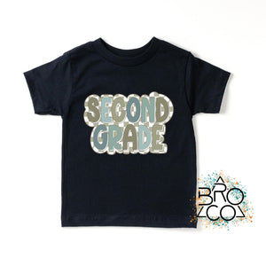 Second Grade Shirt - Back To School Shirt - First Day Of School - Boys School Tee - 2nd Grade Tshirt - Kids School Shirt