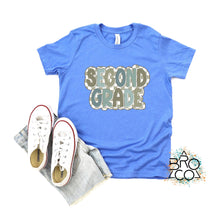 Load image into Gallery viewer, Second Grade Shirt - Back To School Shirt - First Day Of School - Boys School Tee - 2nd Grade Tshirt - Kids School Shirt