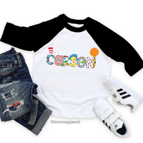 Reading Week Name Raglan