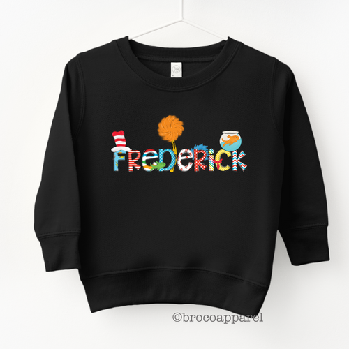Reading Week Name Sweatshirt